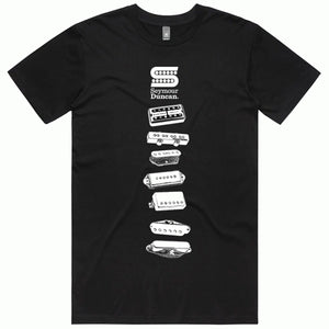 Seymour Duncan SDTD4SM Stacked Pickups T-Shirt Small