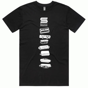 Seymour Duncan SDTD4XXL Stacked Pickups T-Shirt XXL