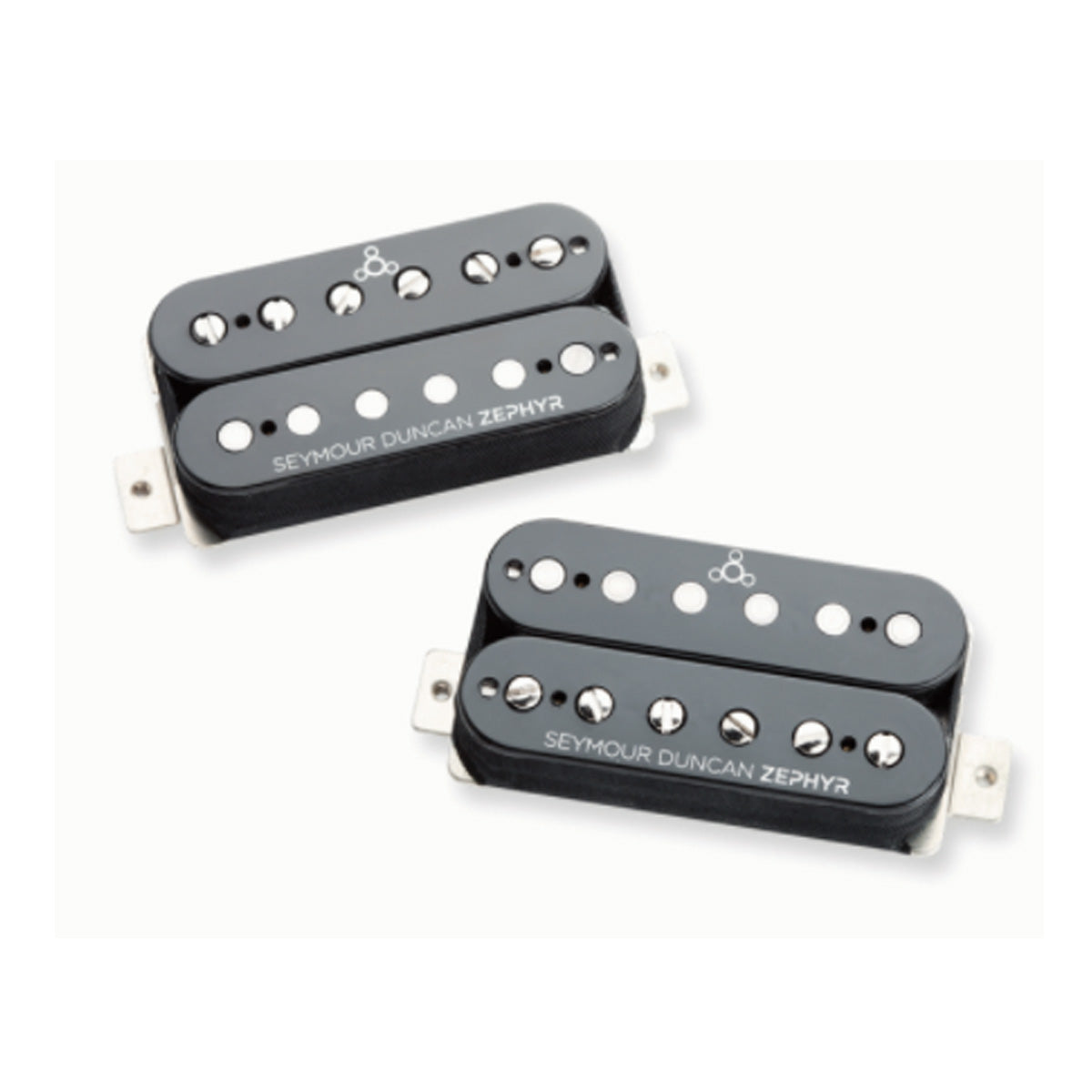 Seymour Duncan ZS 1s Zephyr Silver Humbucker Set Black Pickup