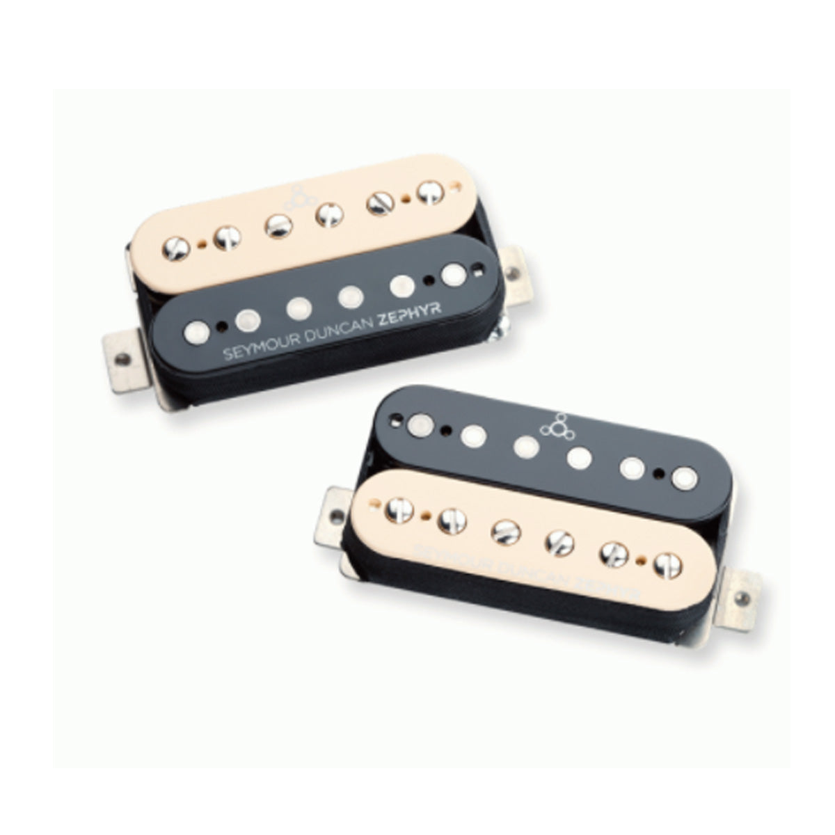 Seymour Duncan ZS 1s Zephyr Silver Humbucker Set Zebra Pickup