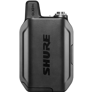 Shure GLX-D+ Wireless Digital Lapel System w/ WL93 Mic Dual Band 2.4/5.8GHz