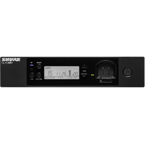 Shure GLXD4R+ Wireless Digital Receiver Half Rack w/ Rack-mount Hardware Dual Band 2.4/5.8GHz