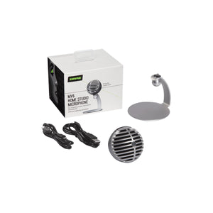 Shure MOTIV MV5 Digital Condenser Microphone - Grey