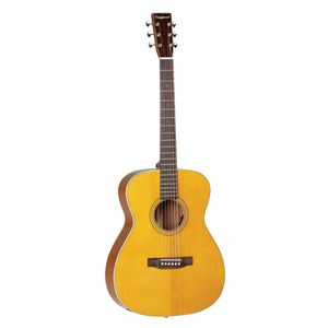 Tanglewood TW40OANELH Sundance Historic Acoustic Guitar Orchestra Left Handed Natural w/ Pickup & Case