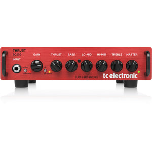 TC Electronic BQ250 Portable Bass Head 250W w/ Mosfet Preamp and Thrust Compressor