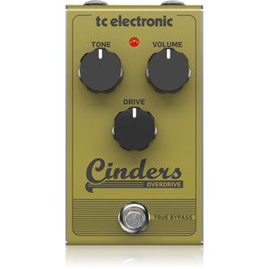 TC Electronic Cinders Overdrive Effects Pedal