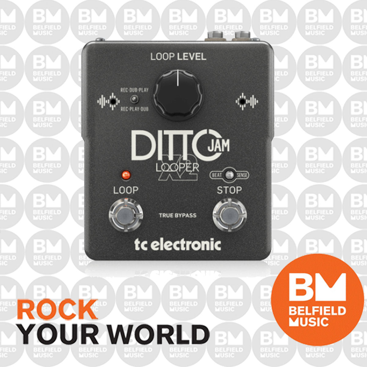 TC Electronic Ditto Jam X2 Looper Effects Pedal - Buy Online