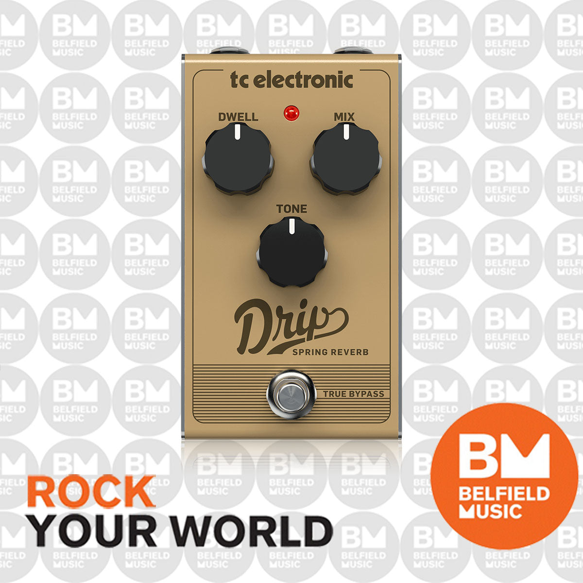 TC Electronic Drip Spring Reverb Effects Pedal - Buy Online