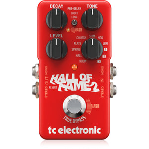 TC Electronic Hall Of Fame 2 Reverb Effects Pedal