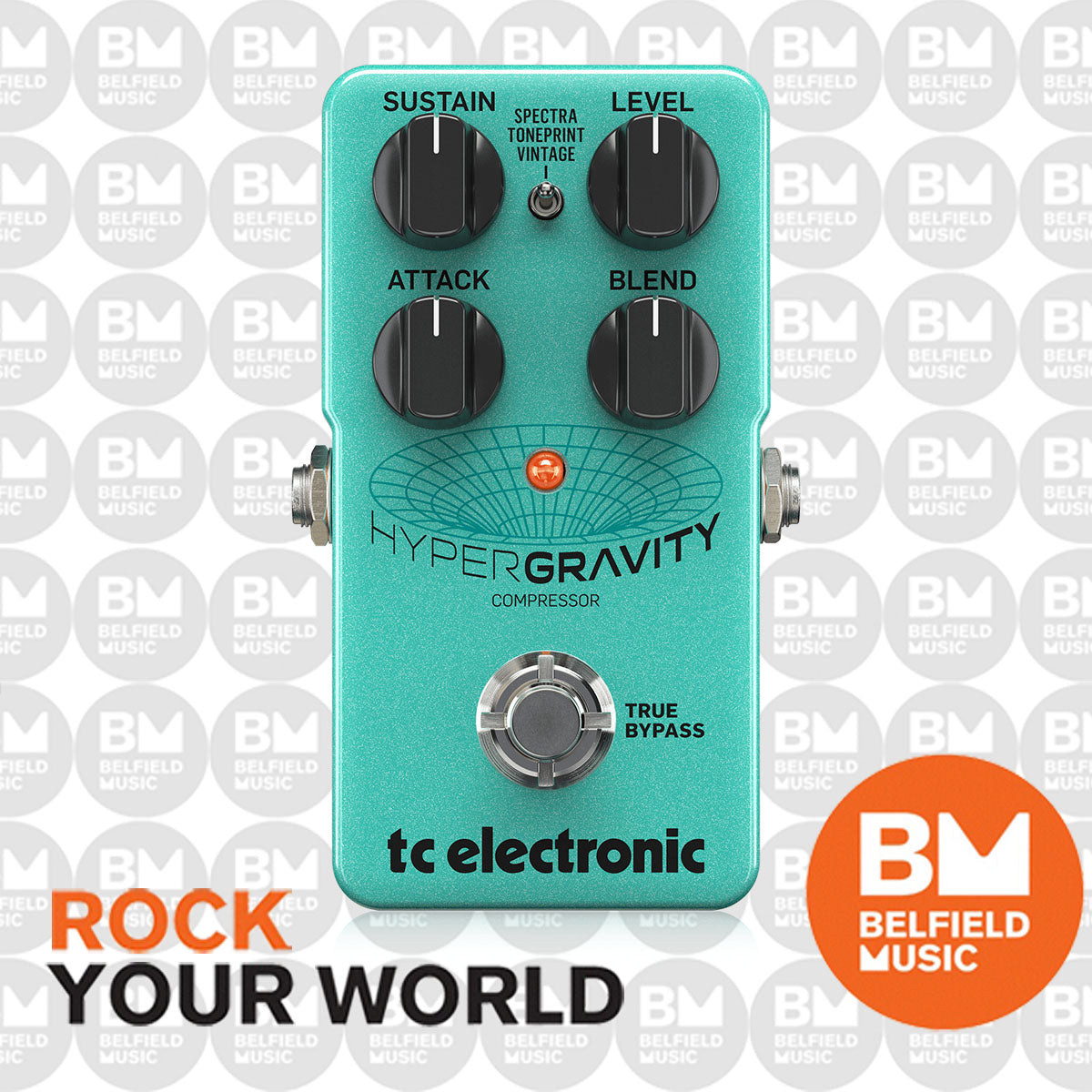 TC Electronic Hypergravity Compressor Effects Pedal - Buy Online