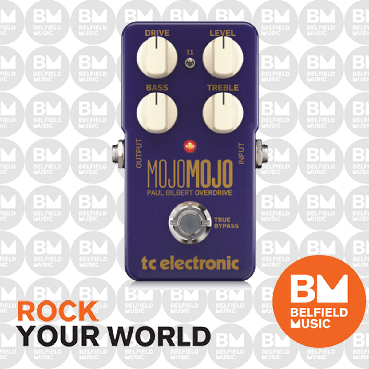 TC Electronic MojoMojo Paul Gilbert Signature Overdrive