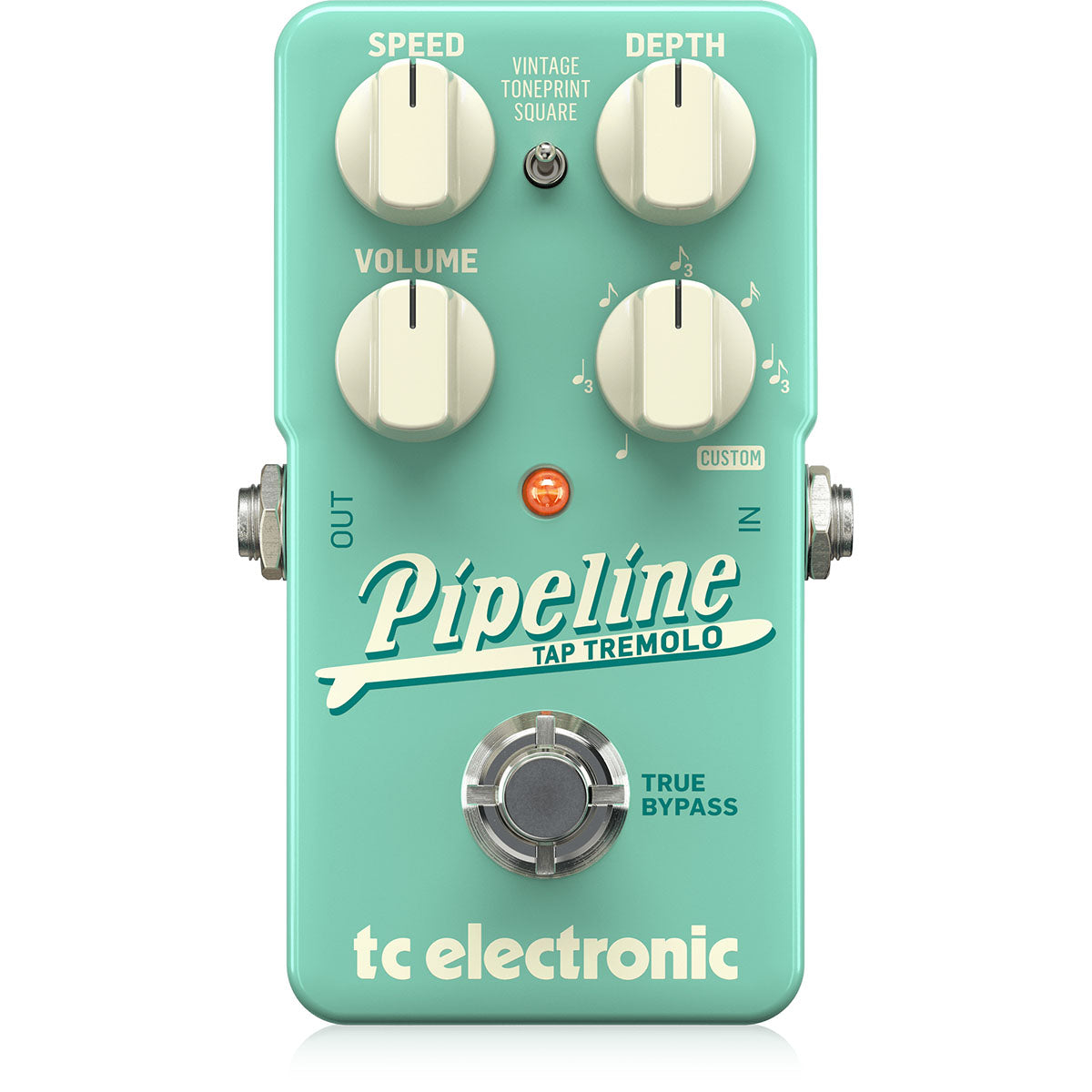 TC Electronic Pipeline Tap Tremolo Effects Pedal