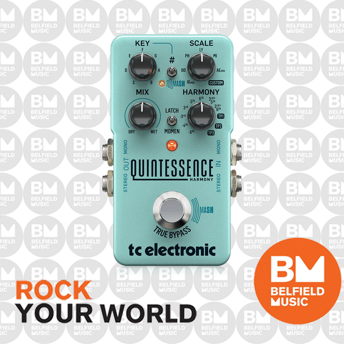 TC Electronic Quintessence Harmony Effects Pedal - Buy Online