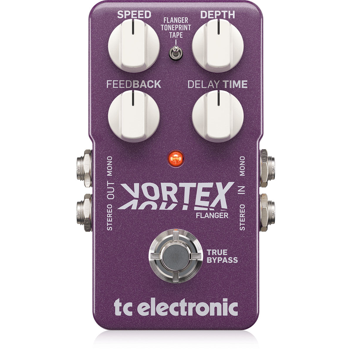 TC Electronic Vortex Flanger Effects Pedal