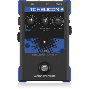 TC Helicon Voicetone H1 Guitar Controlled Vocal Harmony Effects Pedal